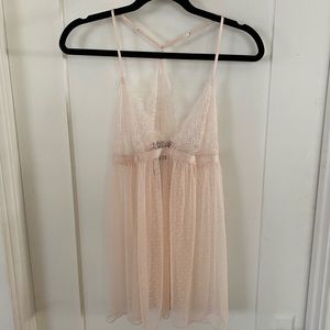 VS Pink lace babydoll lingerie